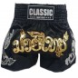 Classic Women Muay Thai Boxing Kickboxing Shorts : CLS-015 Black